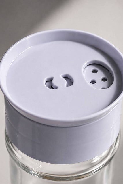 Bambu Standlı 3lü Cam Baharatlık Seti 