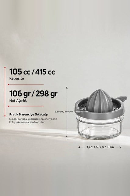 Cam Narenciye Sıkacağı 415 cc