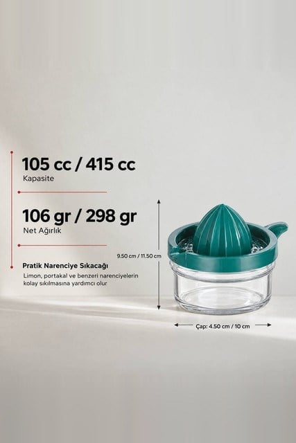 Cam Narenciye Sıkacağı 415 cc