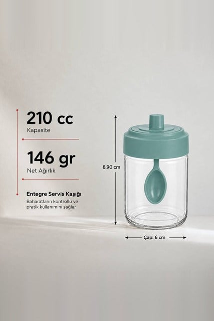 Kaşıklı Baharatlık 210 cc