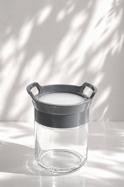 Kulplu Cam Kavanoz 425 cc