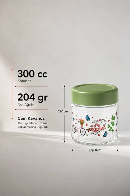 Cam Saklama Kavanozu 330 cc