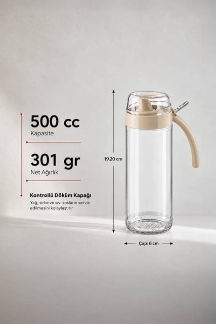 Sarina Cam Yağlık ve Sirkelik 500 cc
