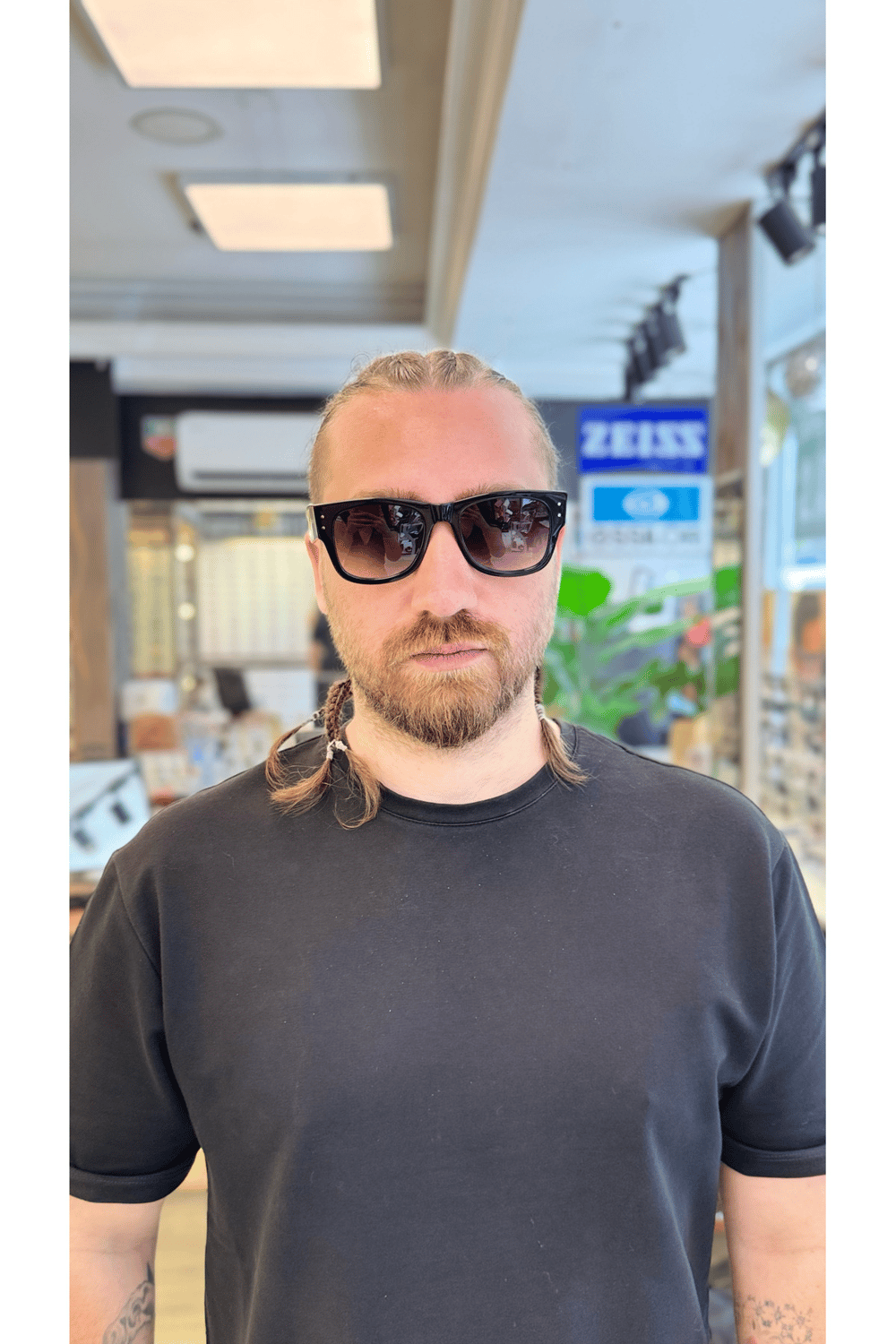 Black 8526 53 C1 Unisex Güneş Gözlüğü