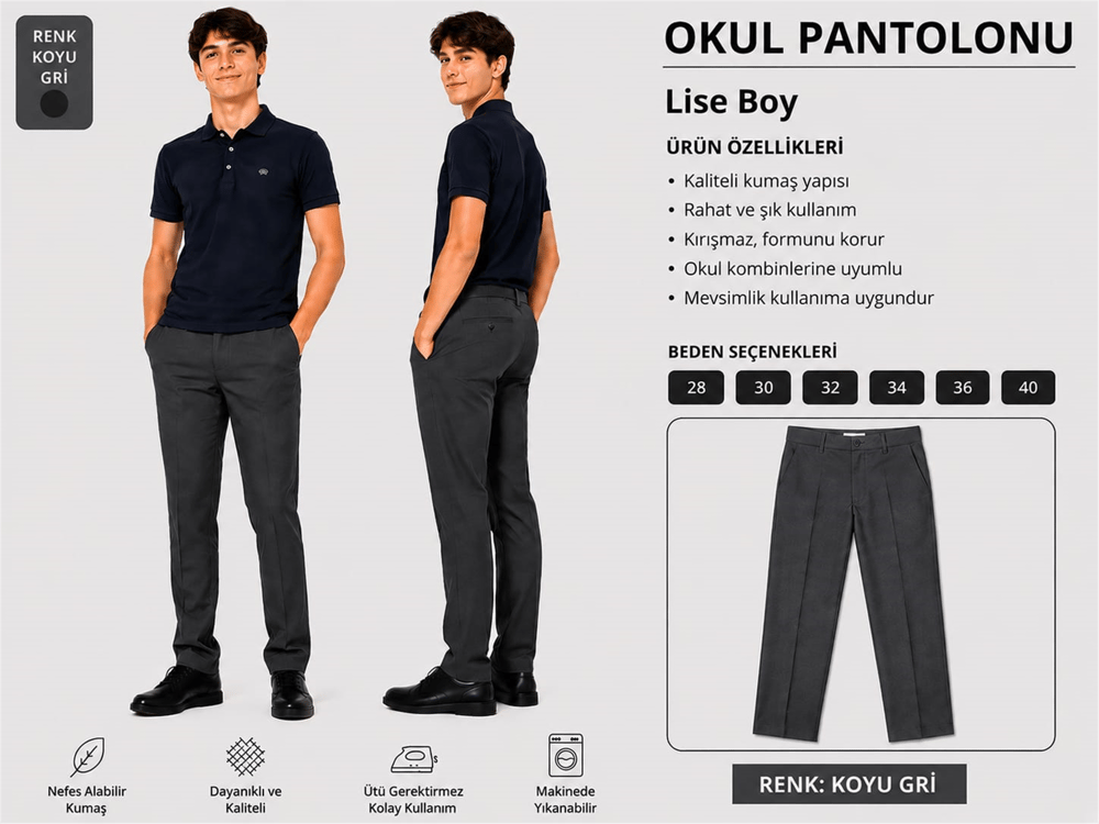 OKUL PANTOLONU