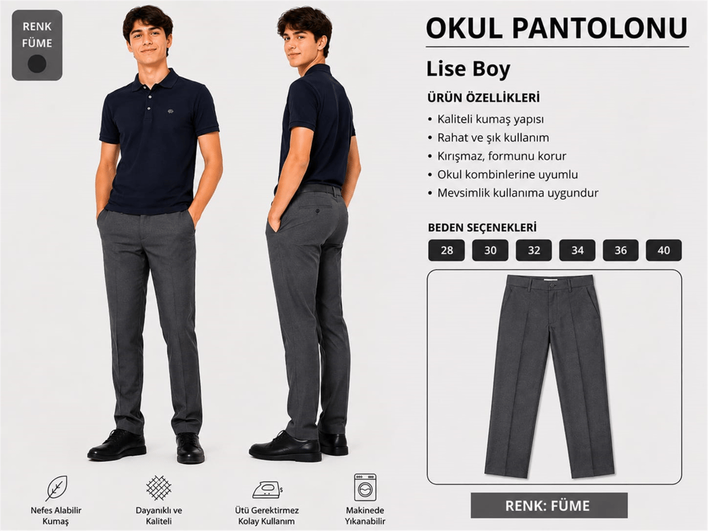 OKUL PANTOLONU