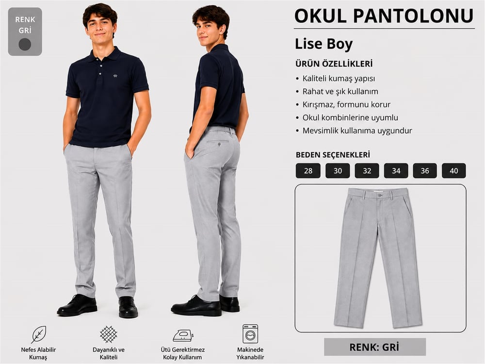 OKUL PANTOLONU