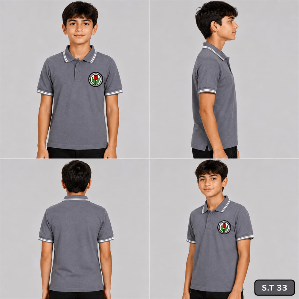OKUL POLO YAKA KISA KOL