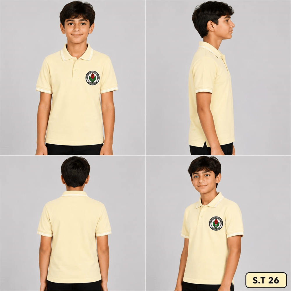 OKUL POLO YAKA KISA KOL