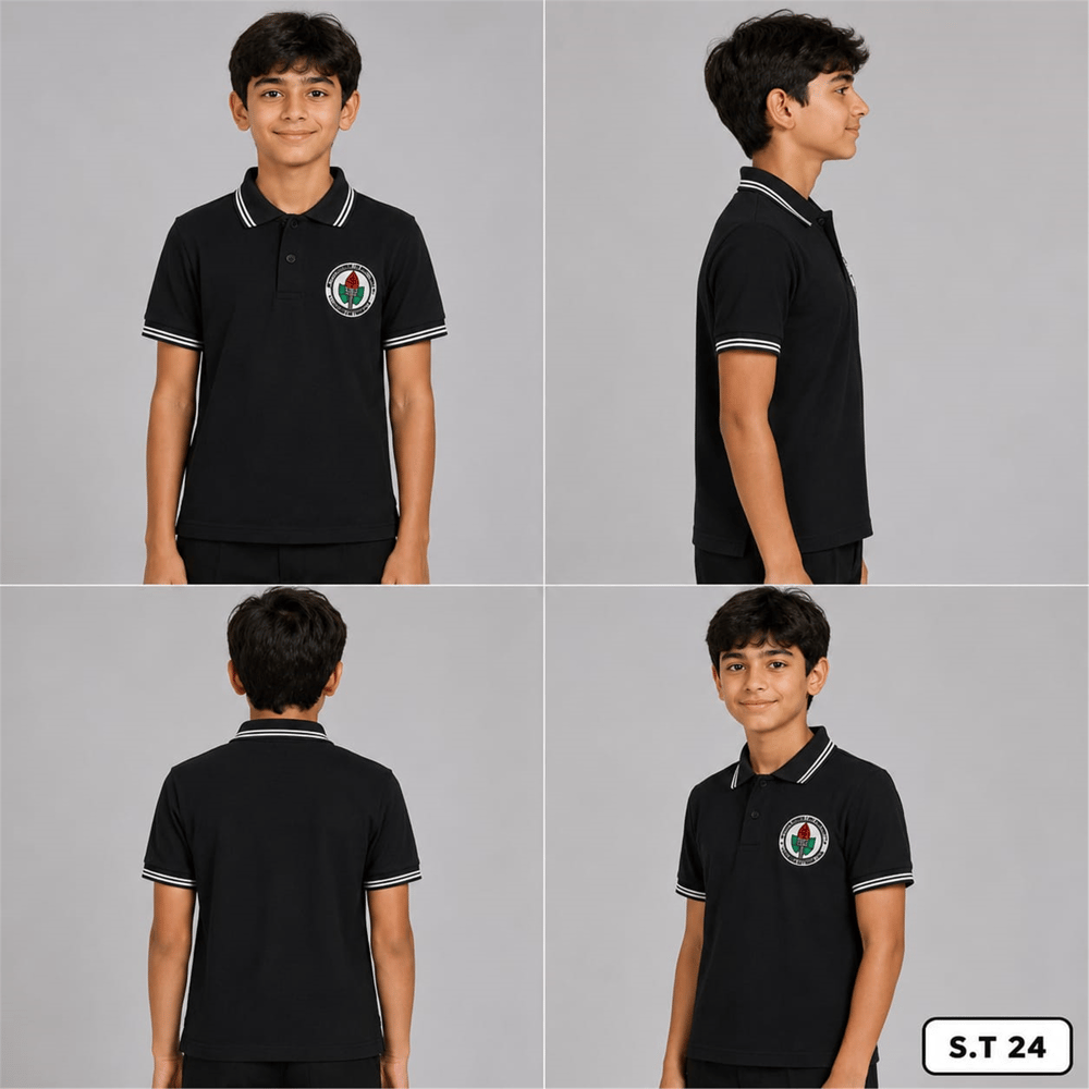 OKUL POLO YAKA KISA KOL
