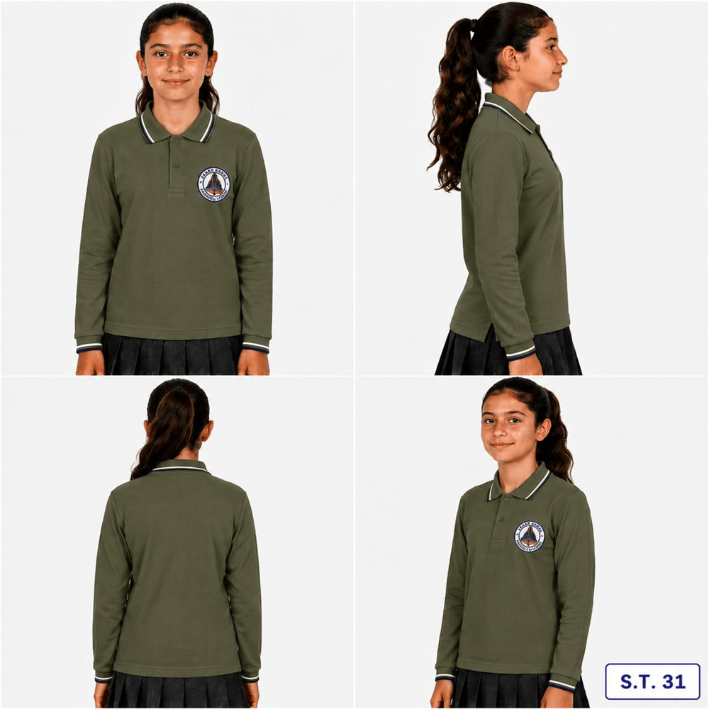OKUL POLO YAKA UZUN KOL