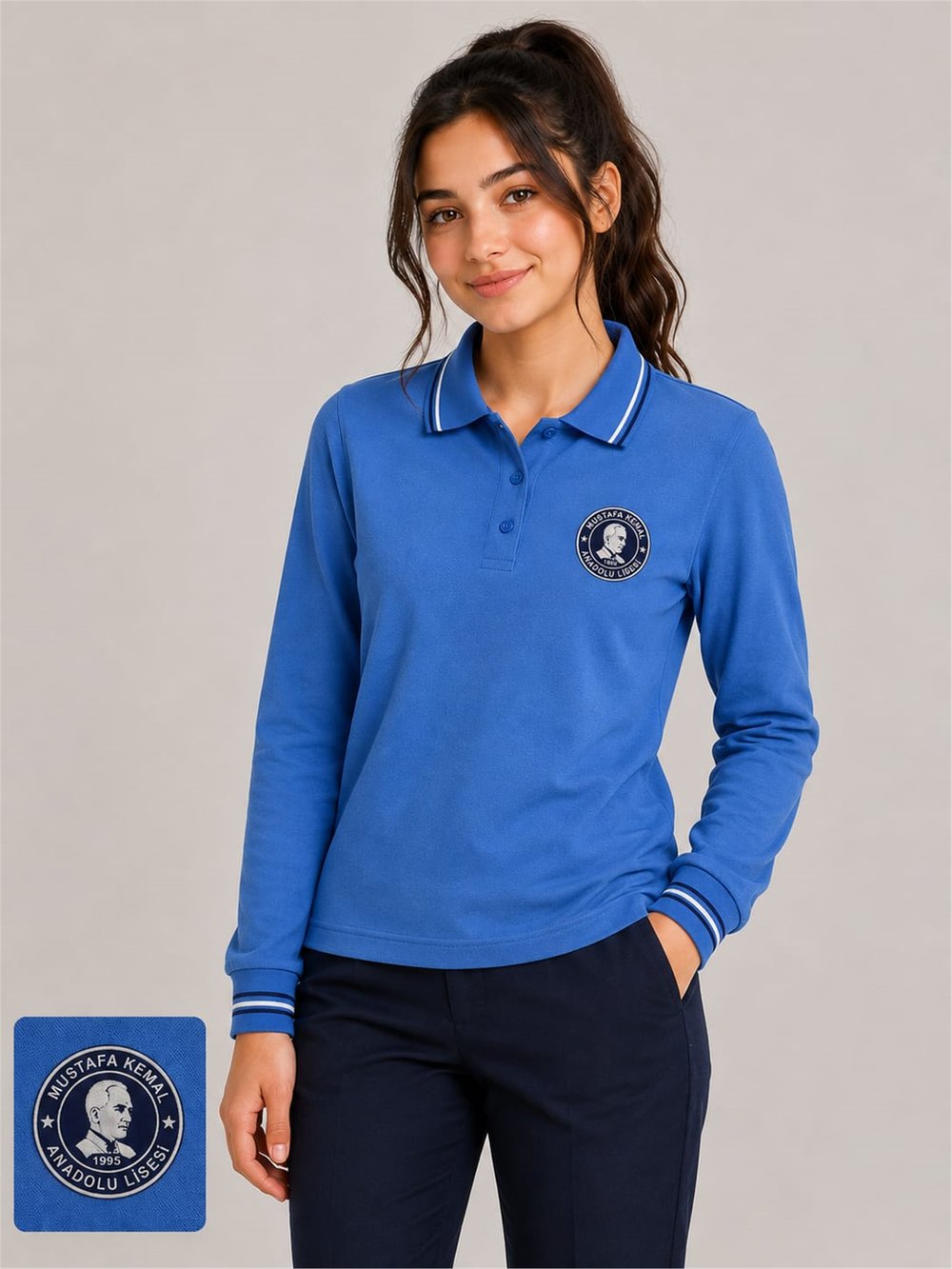 OKUL POLO YAKA UZUN KOL