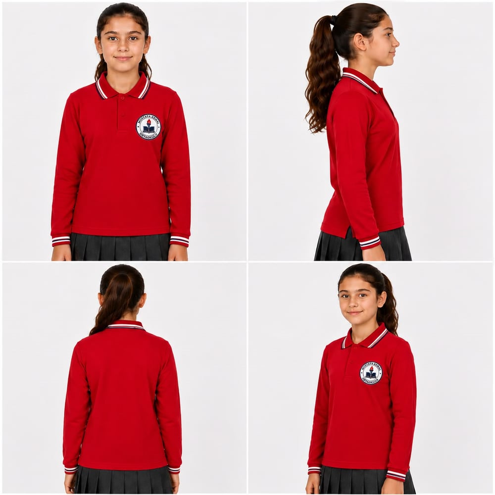 OKUL POLO YAKA UZUN KOL