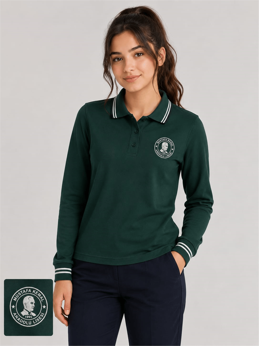 OKUL POLO YAKA UZUN KOL
