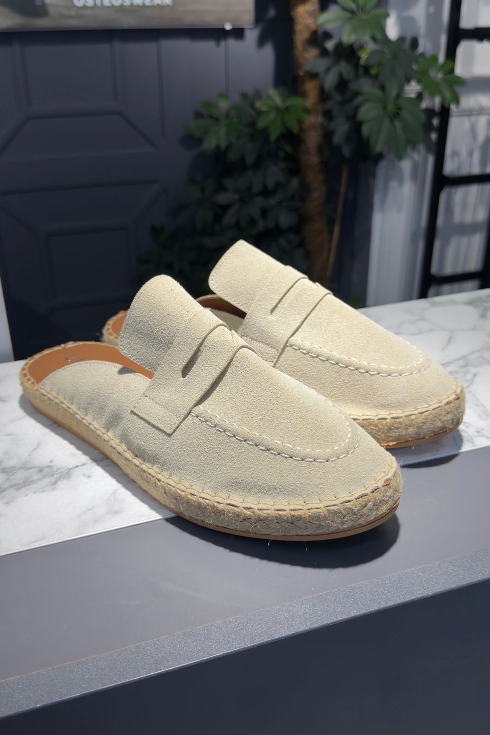 Espadril Terlik Krem
