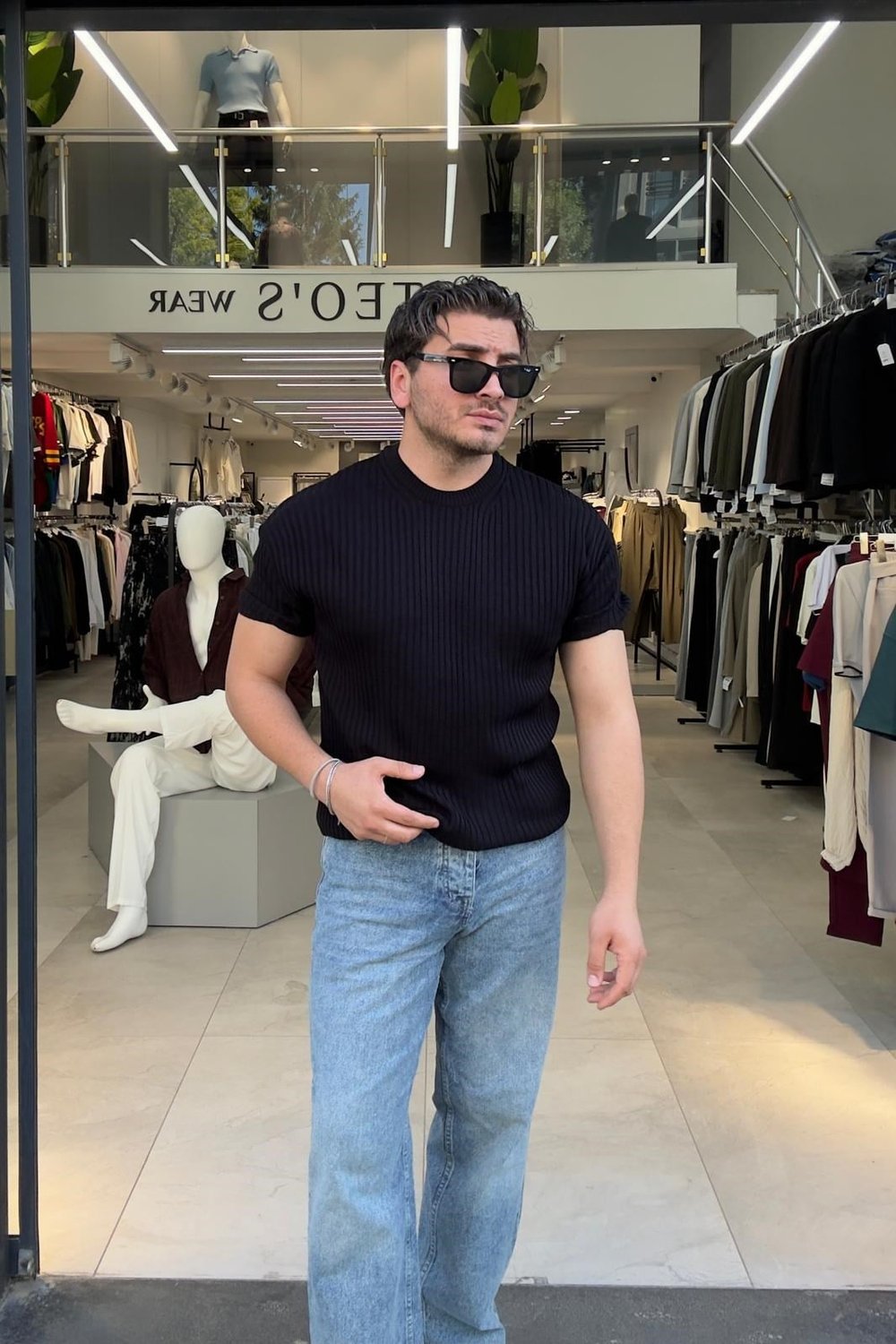 Loose Fit Tshirt Siyah