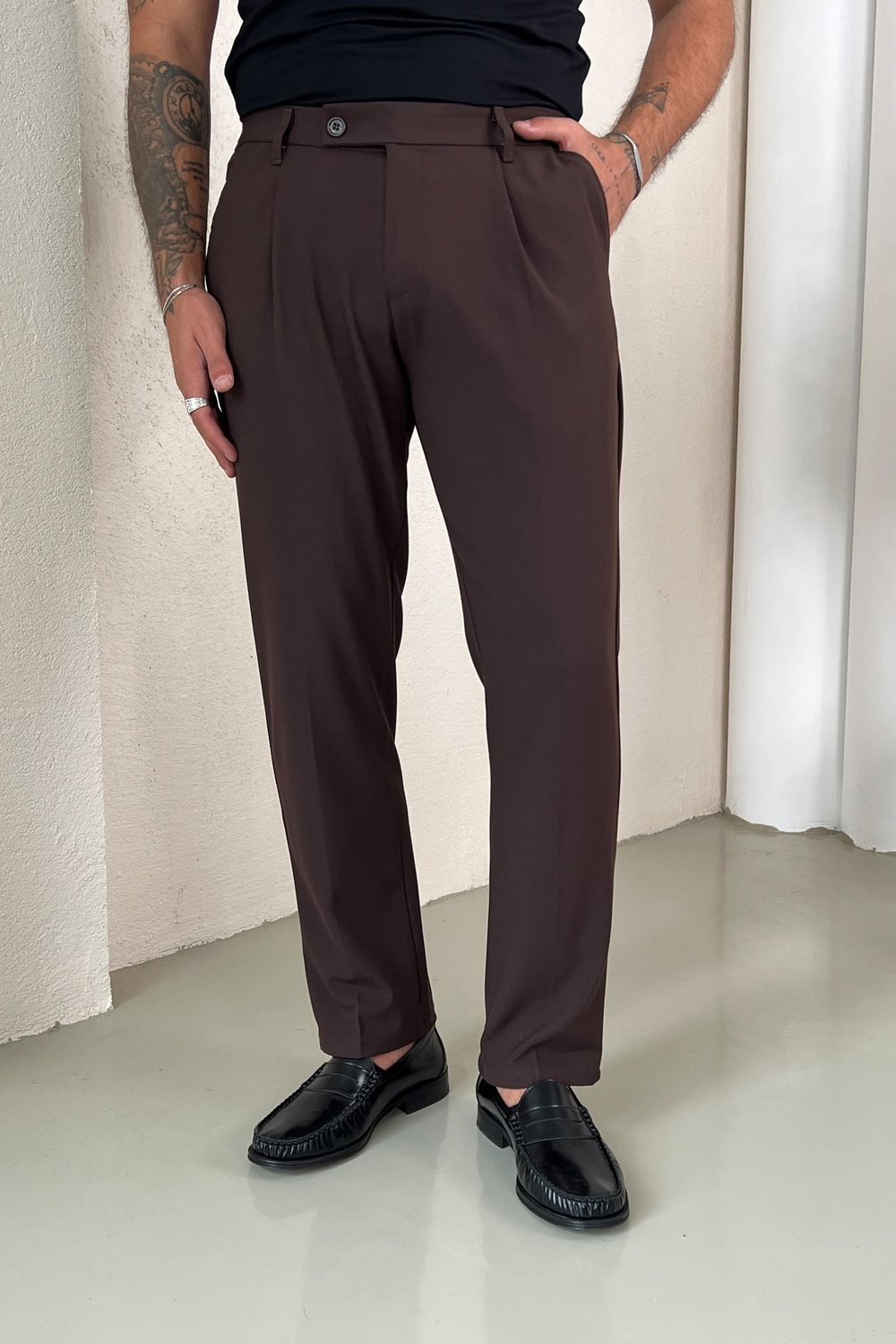 Reloved Fit Pantolon Kahve