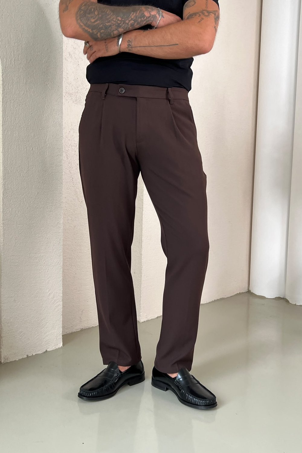 Reloved Fit Pantolon Kahve