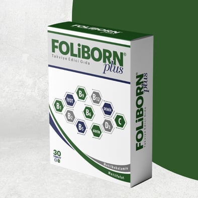 FOLİBORN Plus® 30 Tablet
