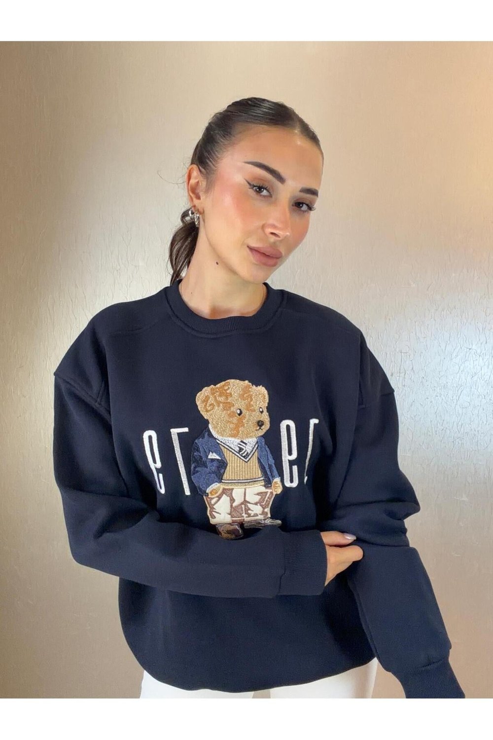 Ayıcıklı Sweatshirt