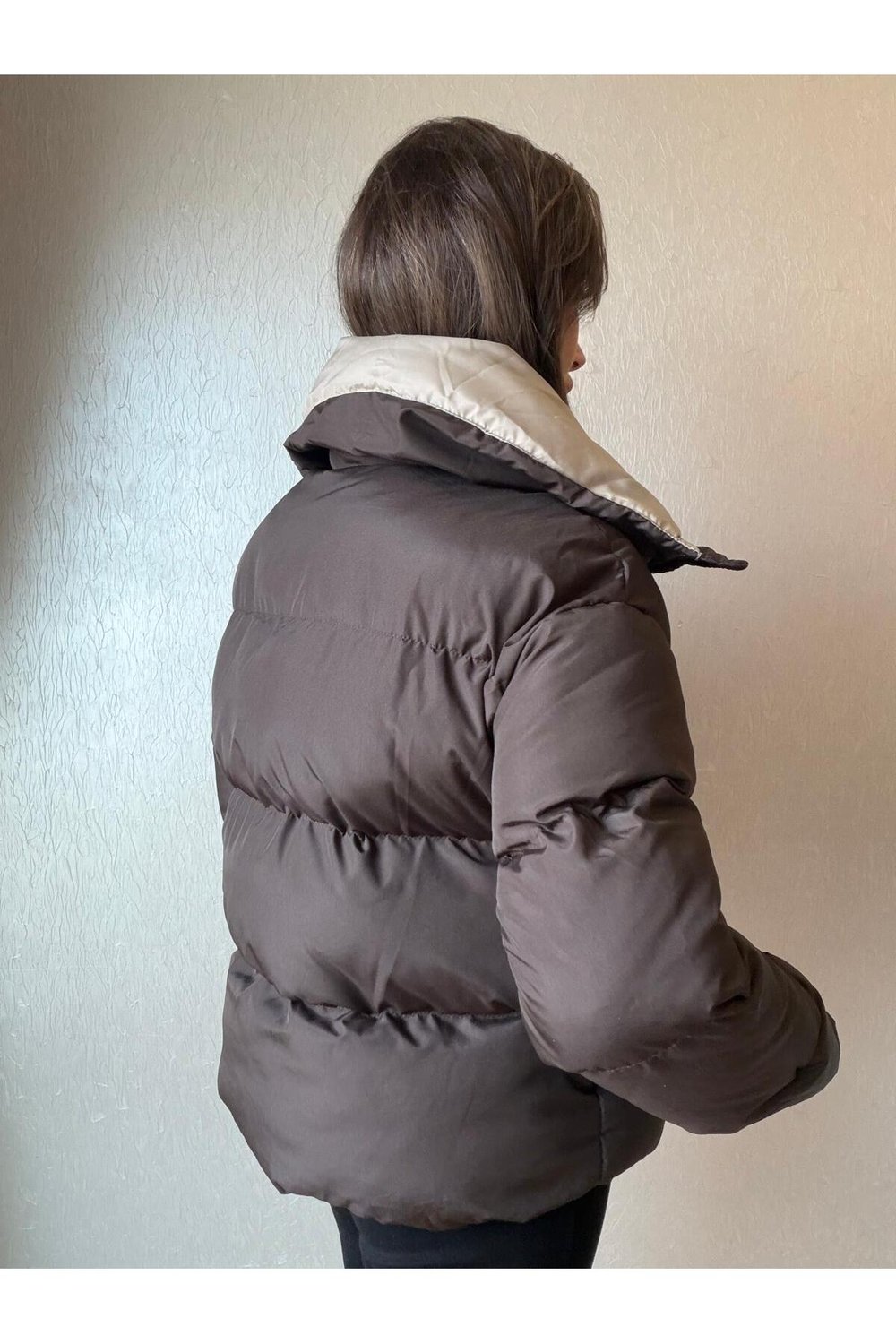 Fermuarlı Şişme Mont