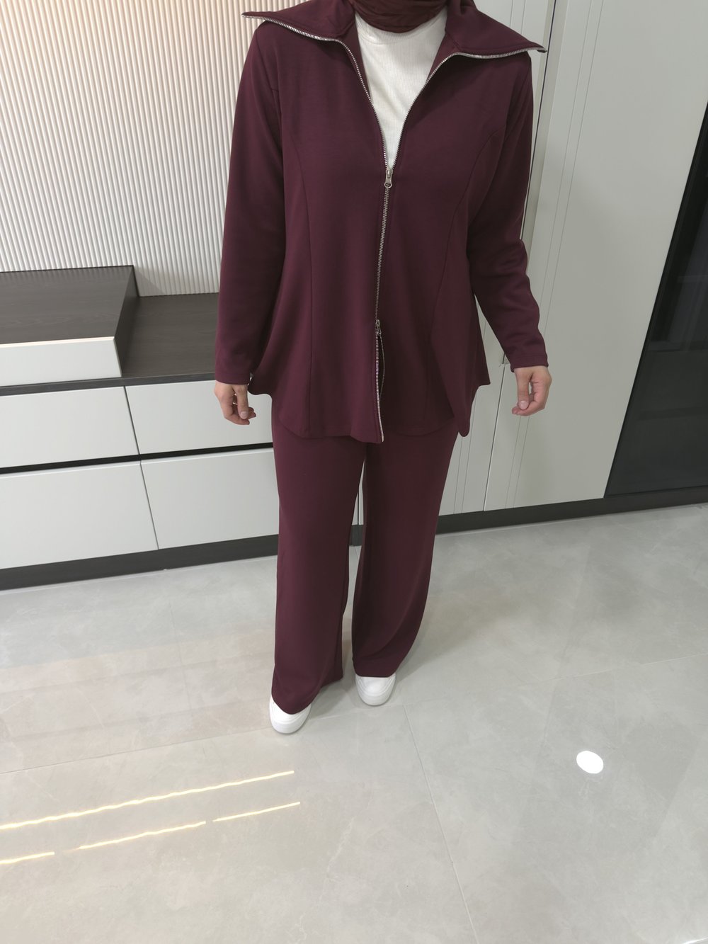 LUME  EŞOFMAN TAKIMI | BORDO