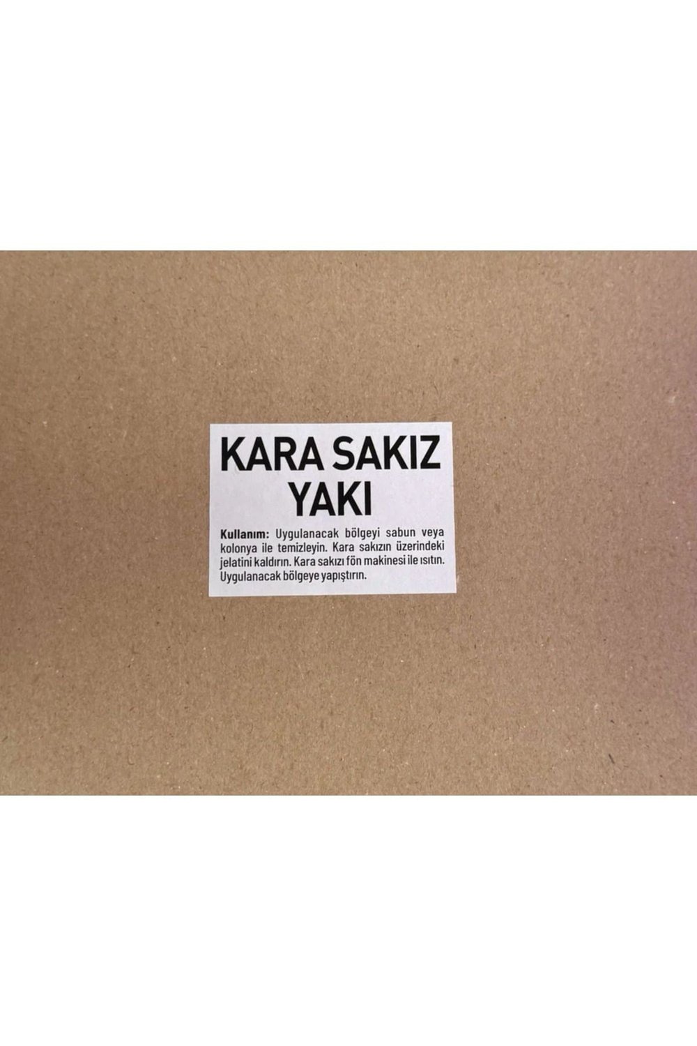 Kara Sakız Yakısı