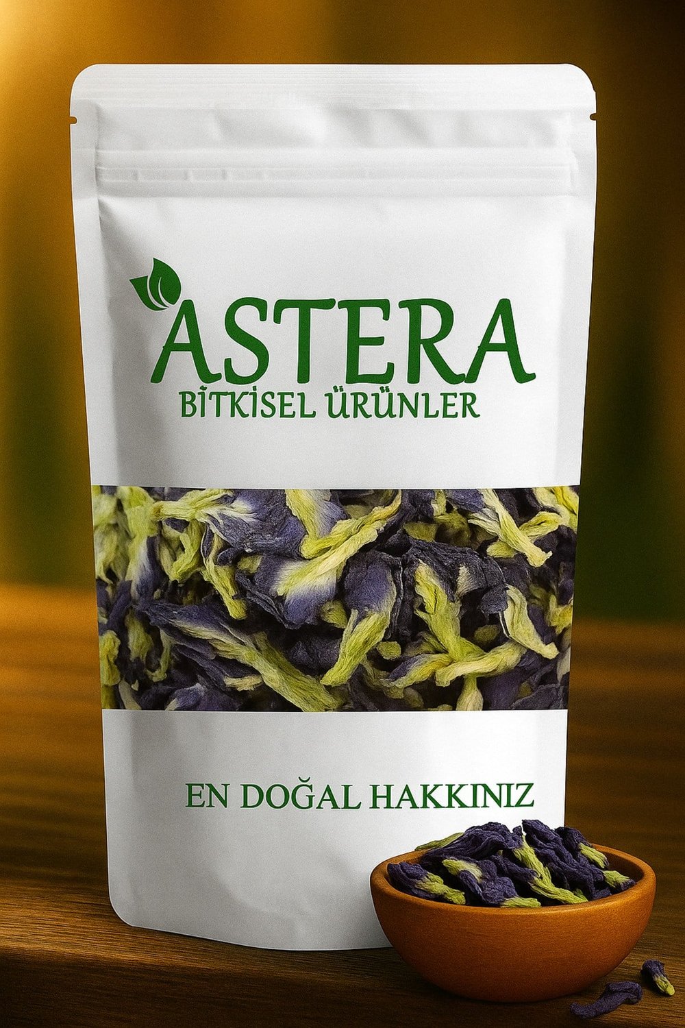 Mavi Kelebek Sarmaşığı ( Butterfly Pea Flower ) Mavi Kelebek Çayı