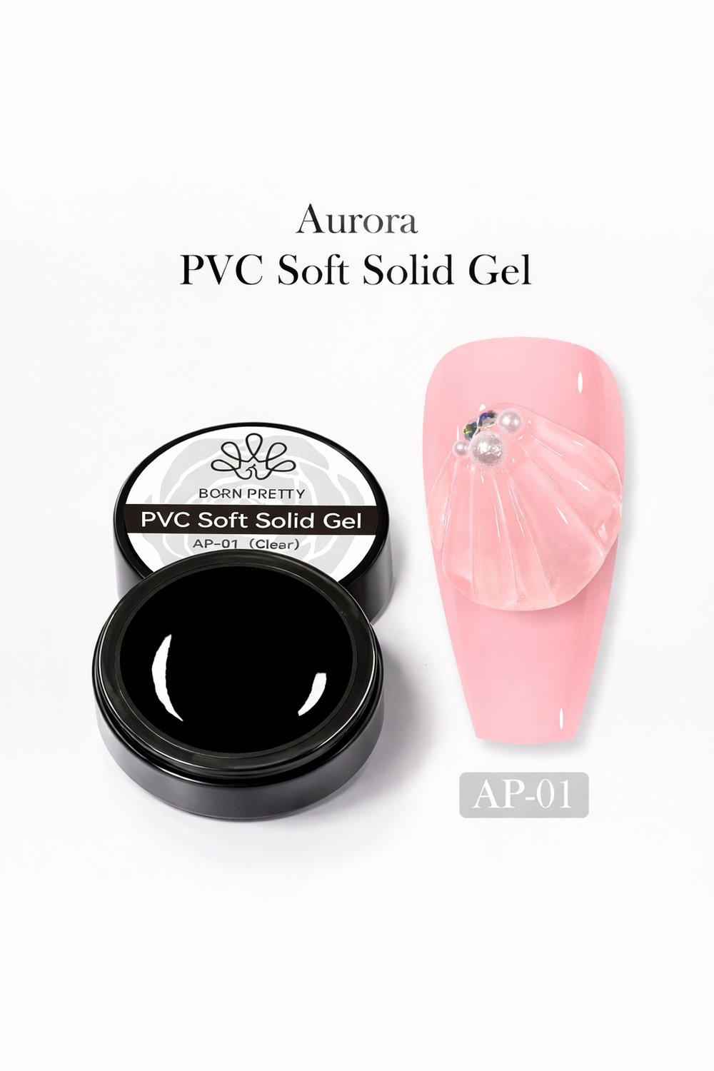 Born Pretty PVC Soft Solid Gel 5 ml AP-01