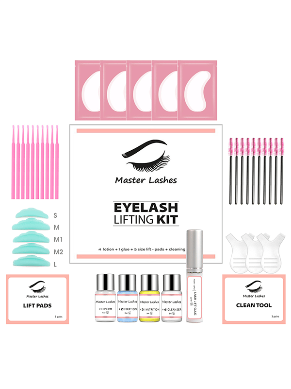Master Lashes Kirpik Lifting Seti Full Set Yapıştırıcı 10ml