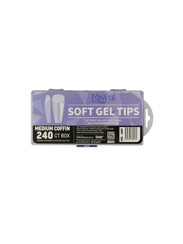 Misyul Soft Jel Tips Medium Coffin 240’lı 