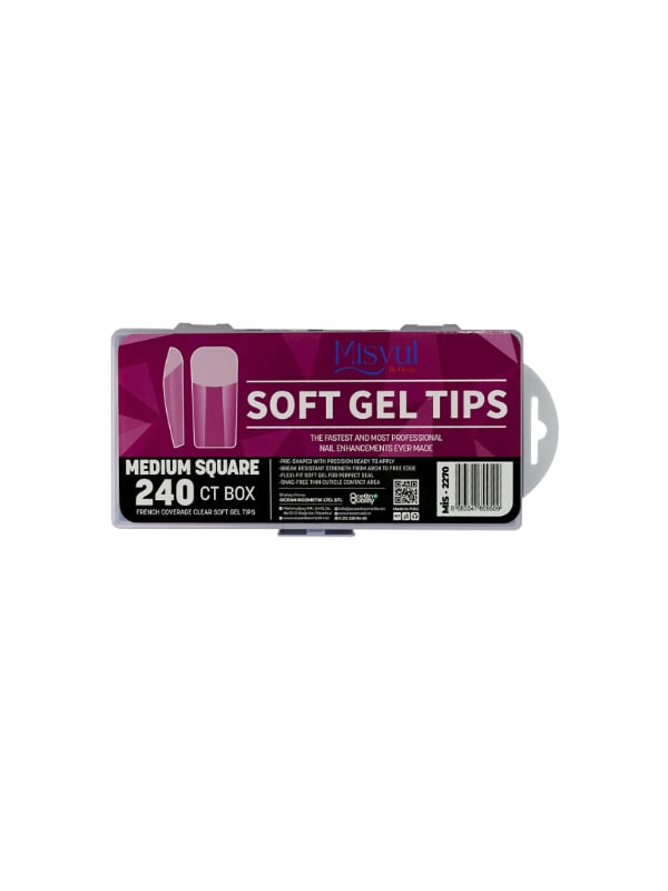 Misyul Soft Jel Tips Medium Square 240’lı 