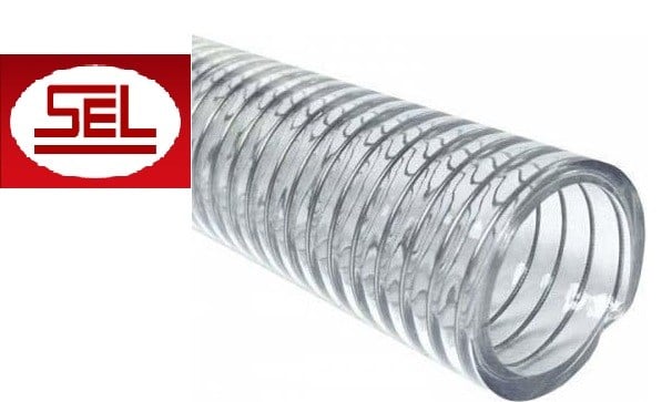 30mm ÇELİK TELLİ ŞEFFAF HORTUM 