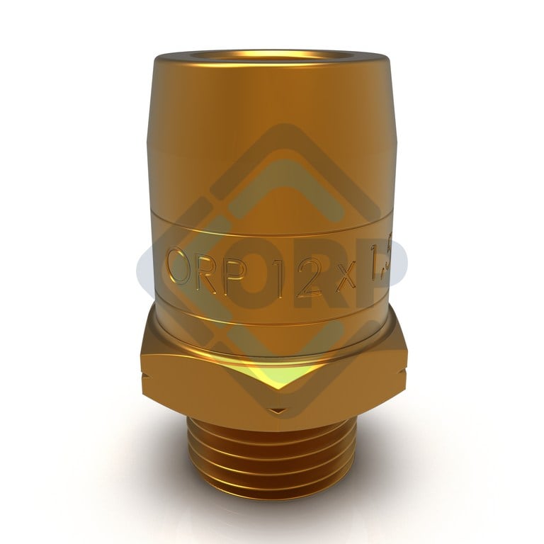 KOD:4184 M14X1,5 - 12X1,5 HORTUM ADAPTÖR SARI