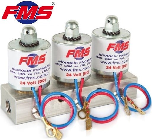 KOD:BV-0324 ÜÇLÜ 24 VOLT DAMPER BOBİNİ