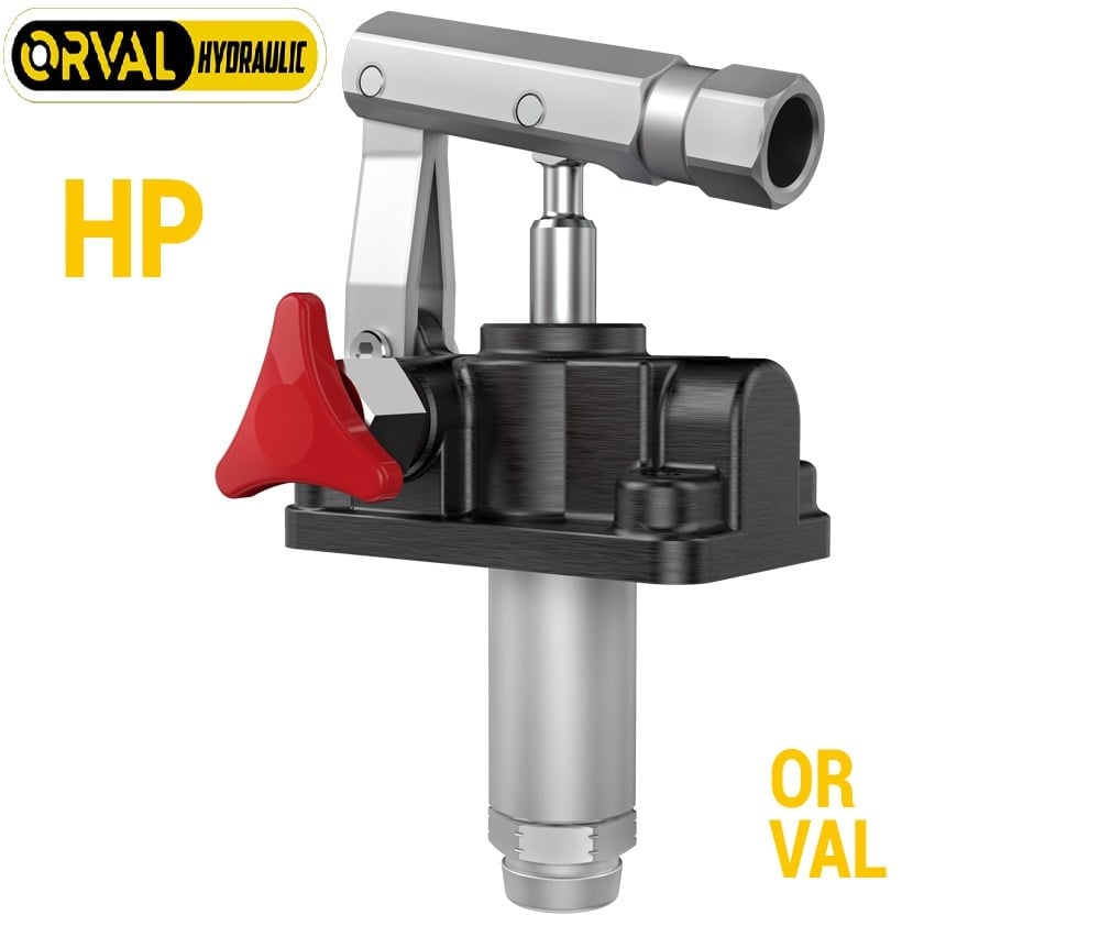 TEK TESİRLİ EL POMPASI 25 CC TULUMBA TİP ORVAL