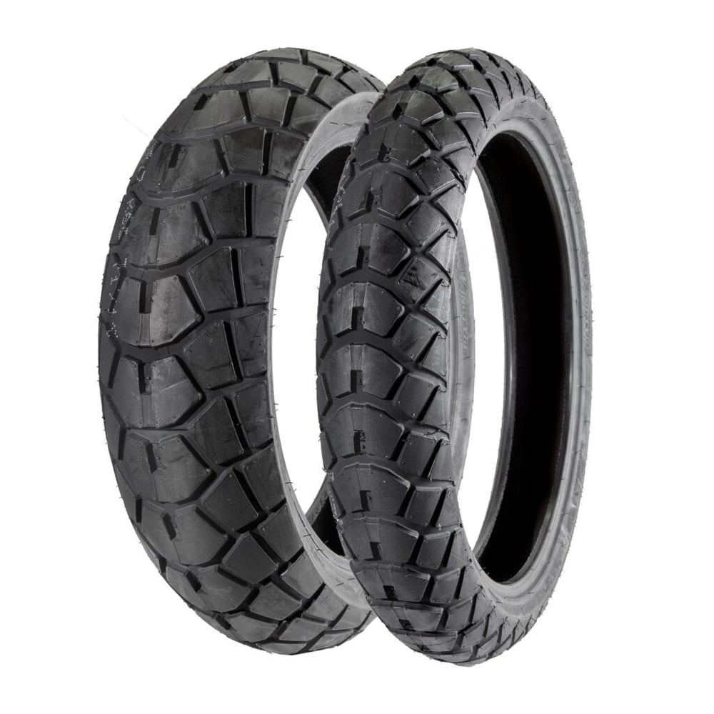 Kingtyre Set 90/90R21 ve 140/70R18 K66 Motosiklet Ön Arka Takım Lastik
