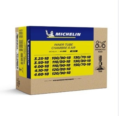 Michelin Airstop 18 MG 120/90-18 İç Lastik Innner Tube Valve