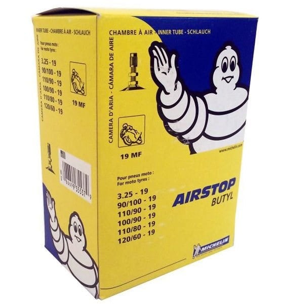 Michelin Airstop 19 MF 3.25-19 Düz Supaplı İç Lastik
