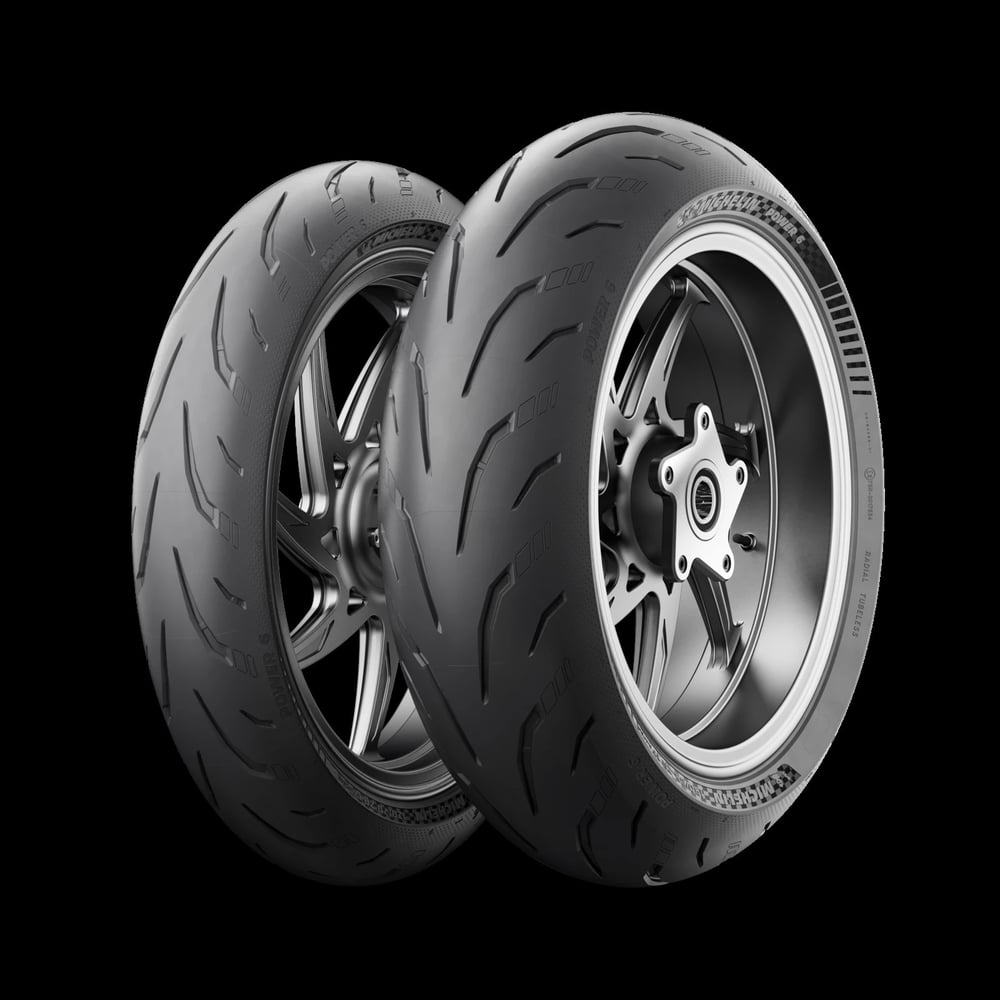 Michelin Set 120/70ZR17 ve 240/45ZR17 Power6 Ön Arka Takım