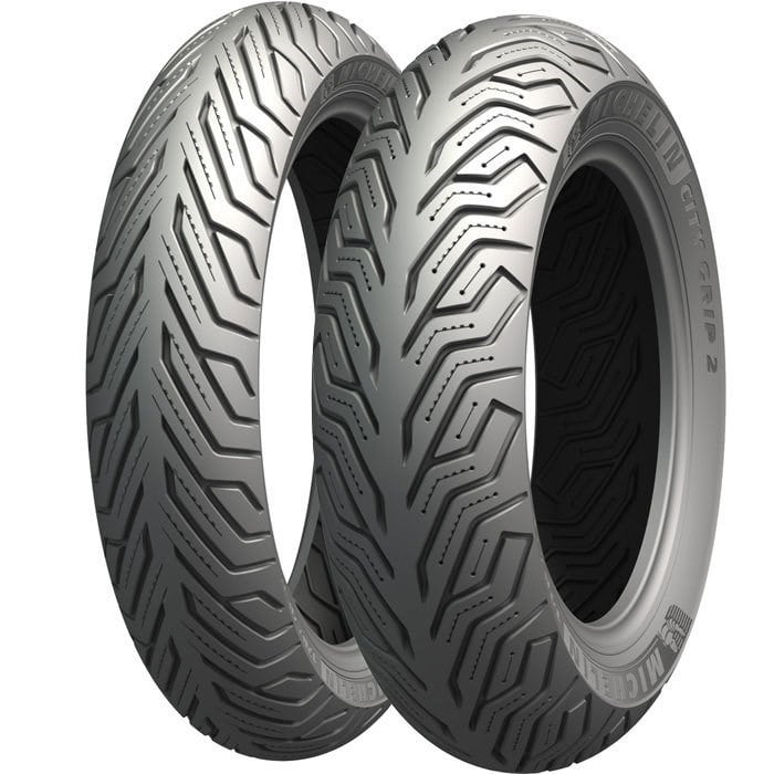 Michelin Takım SYM Symphony SR 125 110/70-16 ve 110/70-16 City Grip 2 Motosiklet Lastiği Ön Arka Set