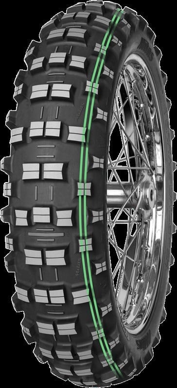Mitas 140/80-18 Terra Force EF Super Light Çift Yeşil Cross Arka Motosiklet Lastiği