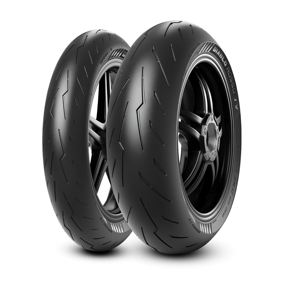 Pirelli Set 120/70ZR17 ve 180/60ZR17 Diablo Rosso IV Corsa Ön Arka Takım (2026)
