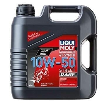 Liqui Moly 10W-50 Race / 4T %100  Sentetik Yarış ve Performans Motor Yağı (4L)