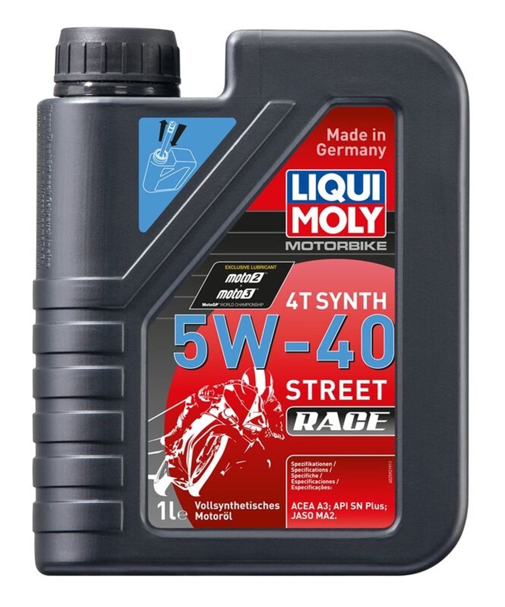 Liqui Moly 5W-40 Race / 4T %100  Sentetik Yarış ve Performans Motor Yağı  (1L) 
