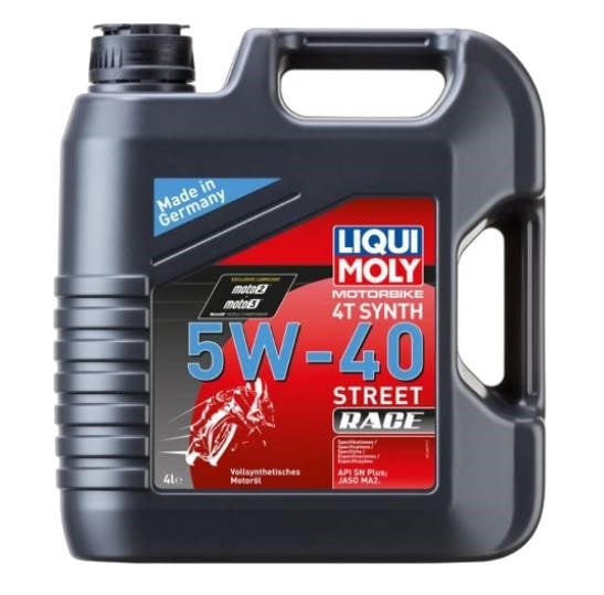 Liqui Moly 5W-40 Race / 4T %100  Sentetik Yarış ve Performans Motor Yağı  (4L)