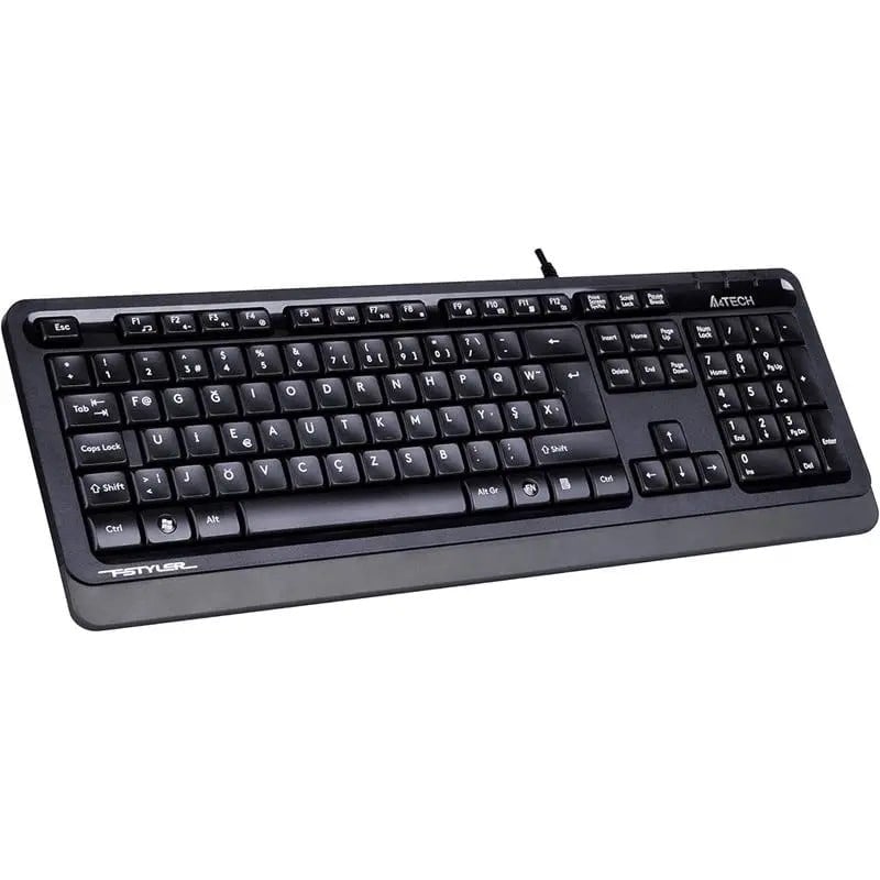 A4 TECH FK10 F TR MM GRİ/SİYAH USB KABLOLU KLAVYE