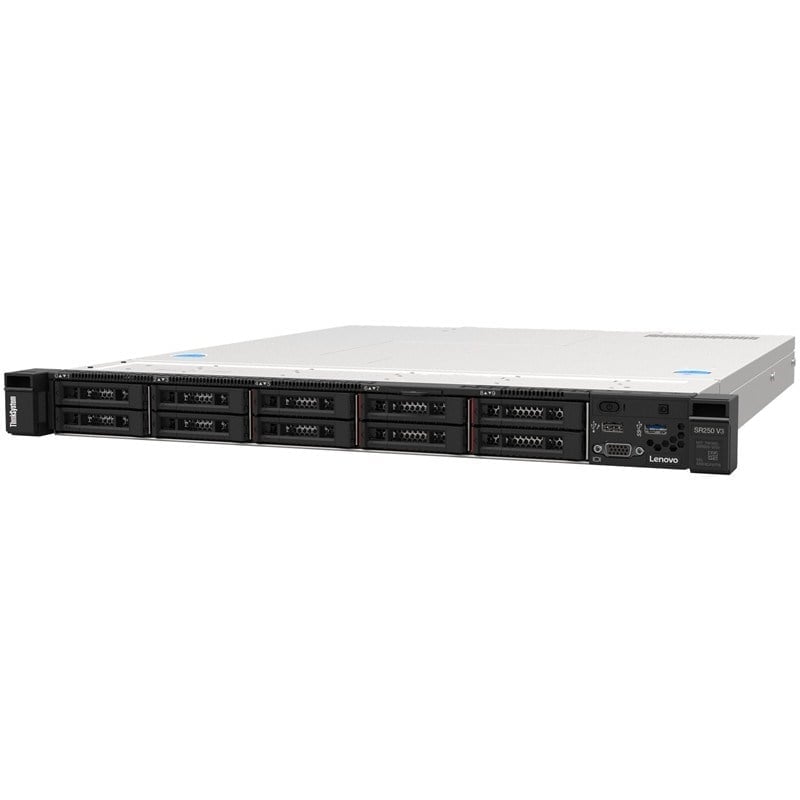 LENOVO THINKSYSTEM SR250 7DCLA00LEA V3 INTEL XEON E-2434 1X16GB 8X2.5   1X800W 3 YIL YERİNDE GARANTİ
