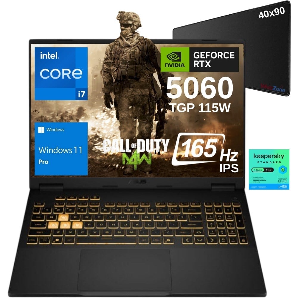 Asus Tuf Gaming F16 FX608JMR-RV077 Intel Core I7 14650HX 64GB 2tb SSD RTX5060 8gb 115W 16