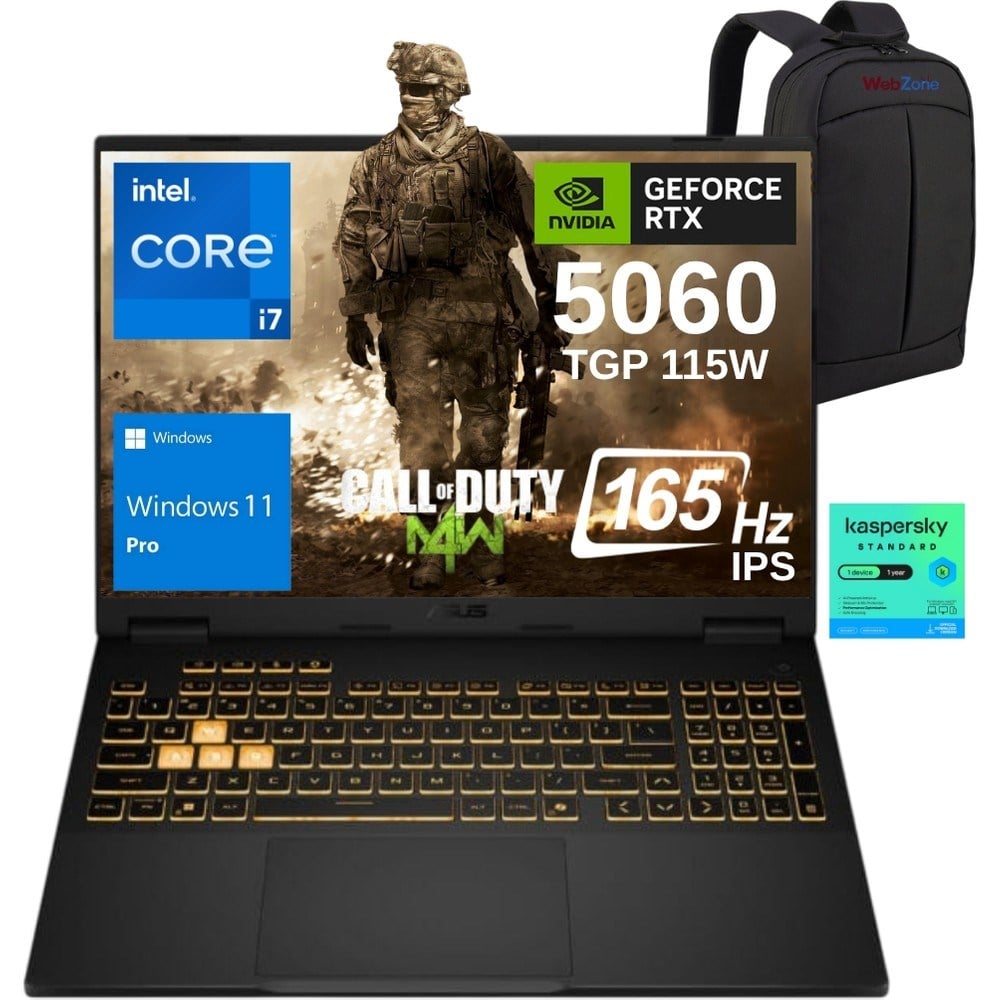 Asus Tuf Gaming F16 FX608JMR-RV077 Intel Core I7 14650HX 64GB 2tb SSD RTX5060 8gb 115W 16